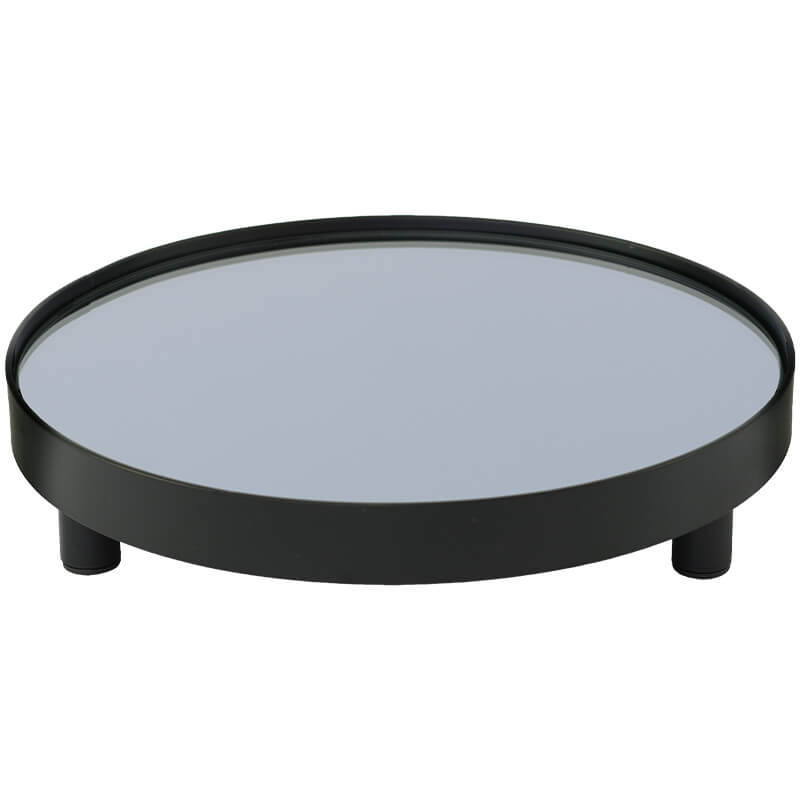 Black Mirror Tray 25cm