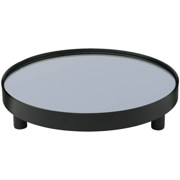 Black Mirror Tray 25cm