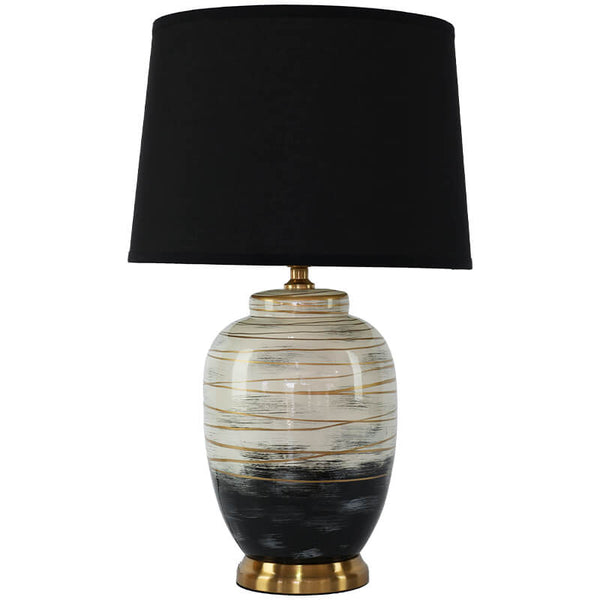 Duarre Wall Art & Desert Lamp Combo