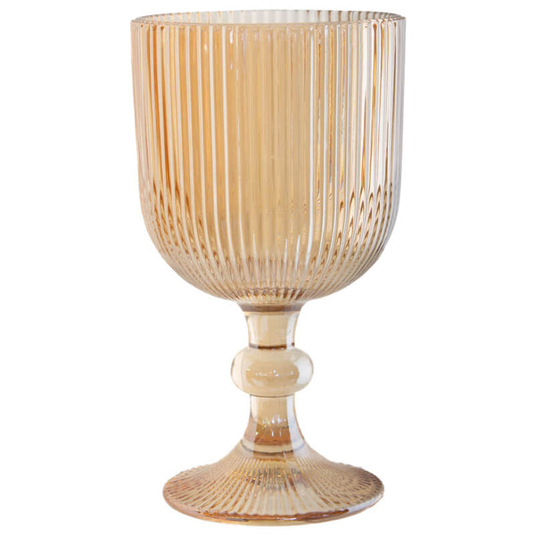 Diva Amber Wine Glass 350ml Set of 6