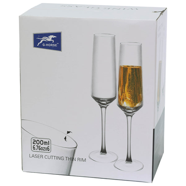 Emka Flute 200ML Set of 6