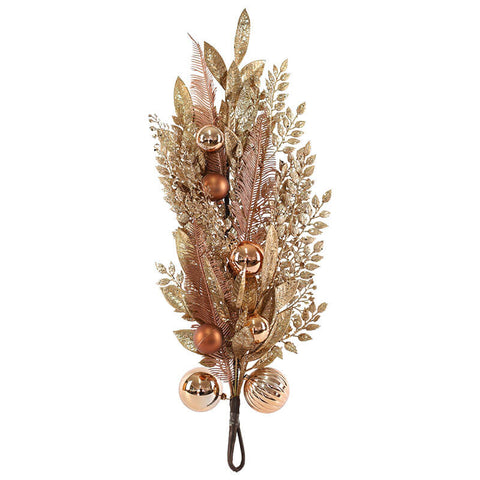 Gold Floral Decor 60cm