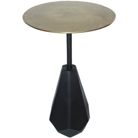 Gold & Black Hexagonal Table