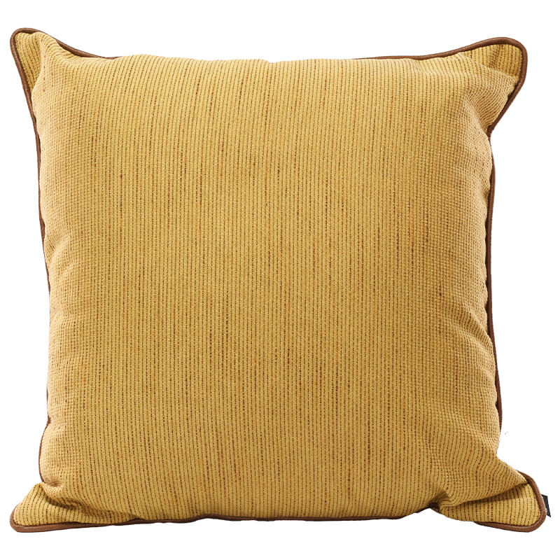 Mustard/Tan with Leather Pipe