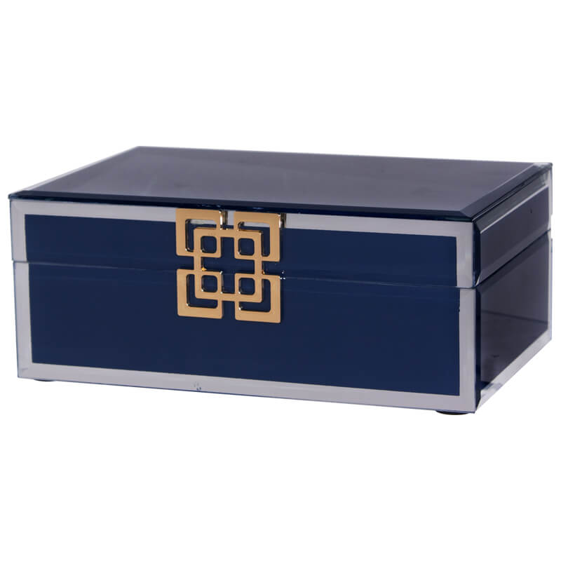 Navy Blue Jewellery Box