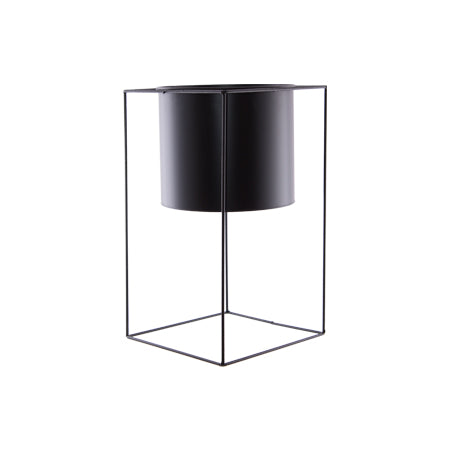 Black Plant Stand 50cm