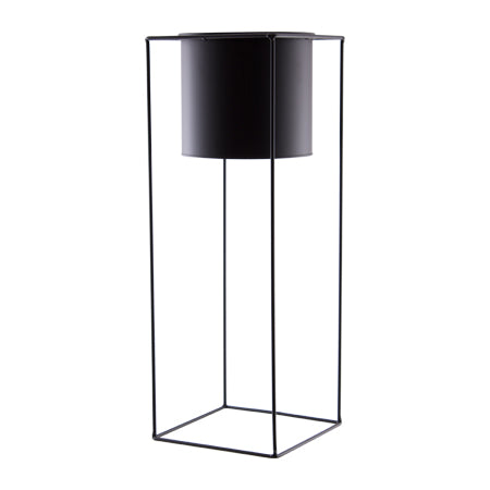 Black Plant Stand 60cm