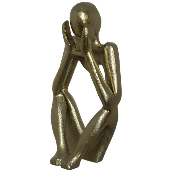 Sitting Man ScuIpture 21cm