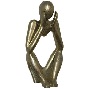 Sitting Man ScuIpture 21cm