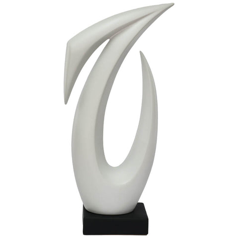 Swan Sculpture on Plinth