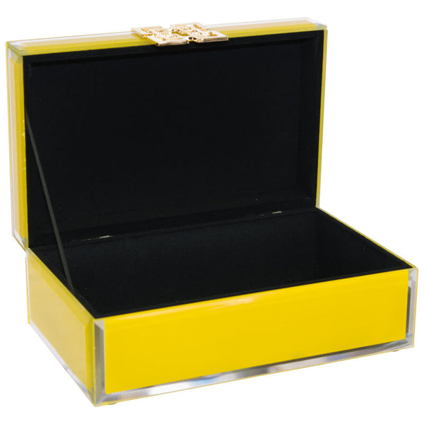 Yellow Jewellery Box