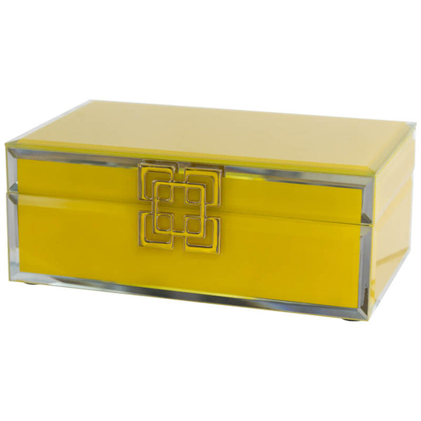 Yellow Jewellery Box