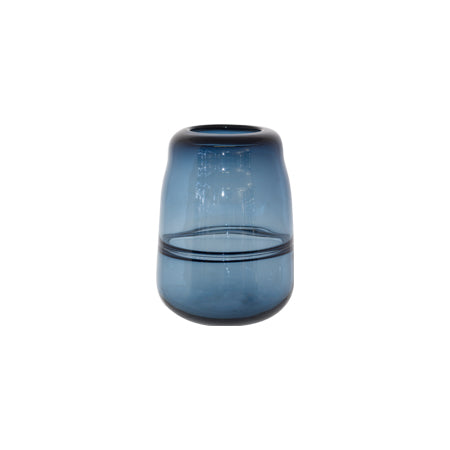 Blue Iridescent Vase 23cm