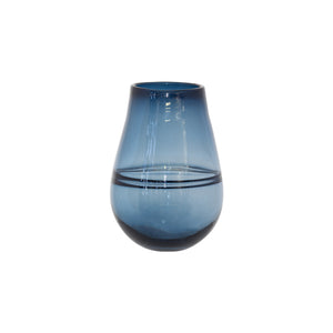 Blue Iridescent Vase 26CM