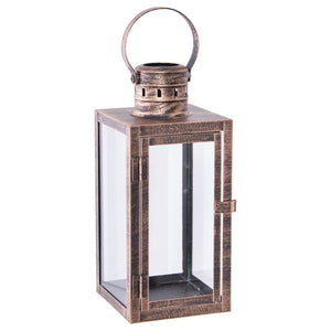 Bronze Lantern 12x12x28cm