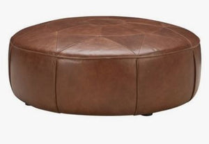 Nhenha Genuine Leather Ottoman