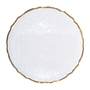 Charger Plate with Gold Rim