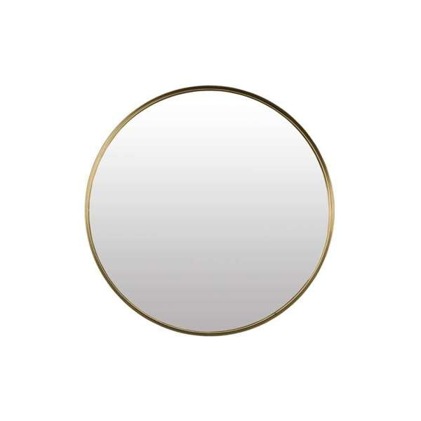 Orta Mirror in Antique Brass