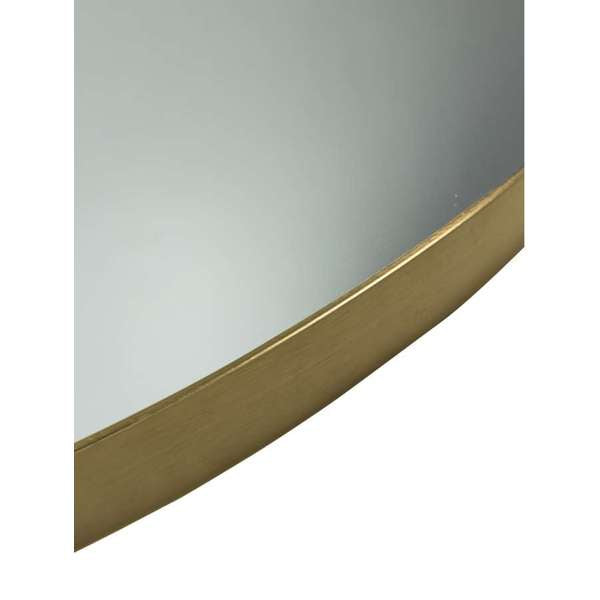 Orta Mirror in Antique Brass