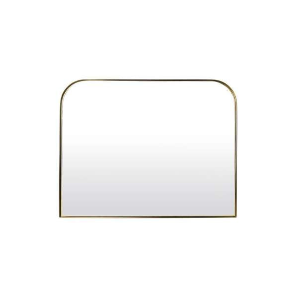 Vico Mirror in Antique Brass