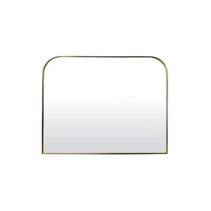 Vico Mirror in Antique Brass